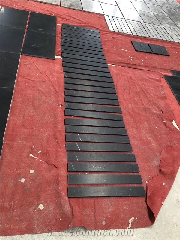 Chinese Black Limestone Tiles