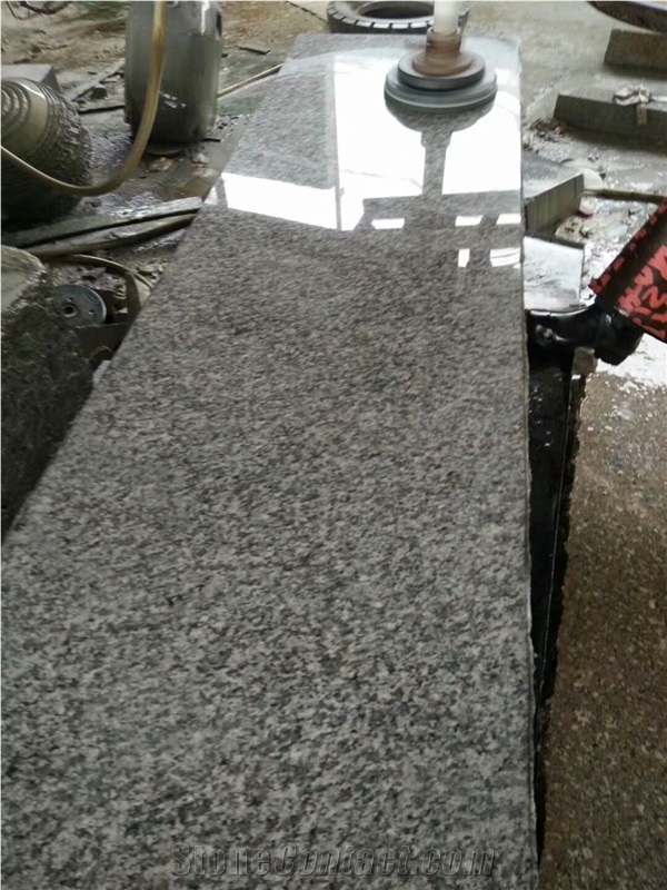 Chinese Natural Grey Granite Stone Bench