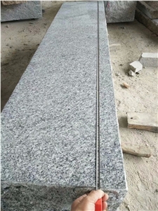 Chinese Natural Grey Granite Stone Bench