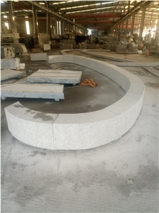 G655 Padang Light Grey Granite Tailor Made Steps