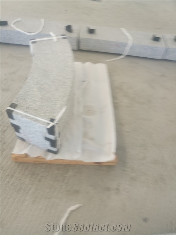 G655 Padang Light Grey Granite Tailor Made Steps
