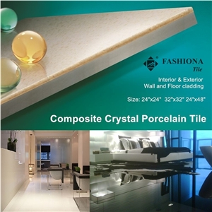 Black & White Microcrystal Porcelain Tiles