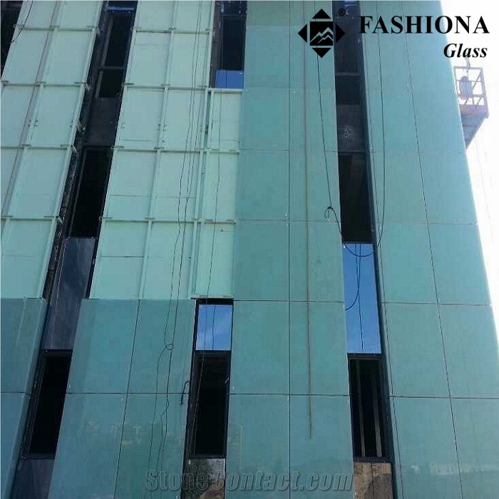 Exterior Wall Cladding,Special Laminated Glass Stone Facade