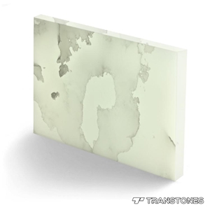 Polished Backlit Faux Onyx Alabaster Stone Panels