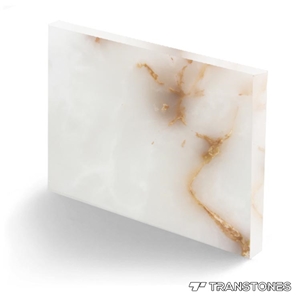 Translucent Alabaster Bar Counter Tablet Top