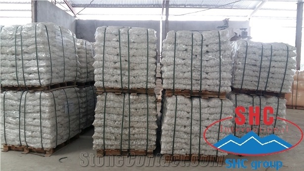 Crystal White Tumbled Stone Pebble