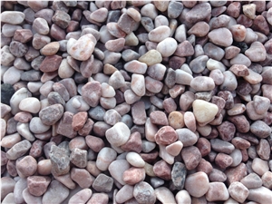 Pink Tumbled Pebble Stone