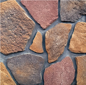Manufactured Artificial Concrete Castle Ledgestone
