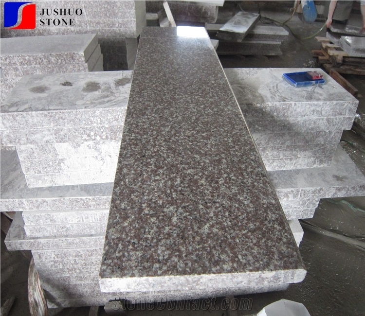 China G664 Granite,Chinese Pink,Rosa Pink Steps