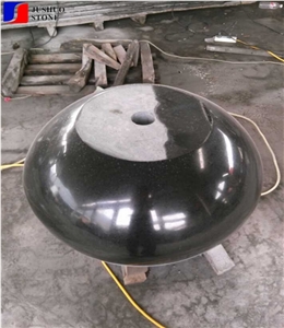 G684 Pearl Black Basalt Stone Kitchen/Bath Basin