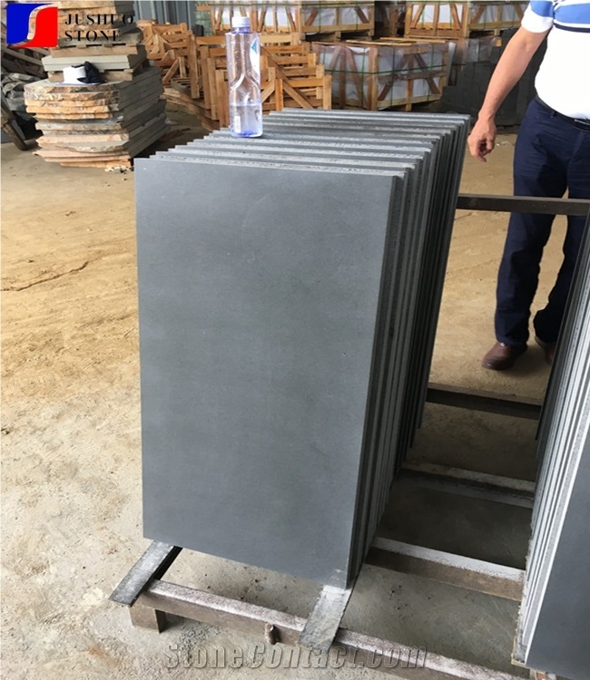 Hainan Grey Andesite Flooring Application Tiles
