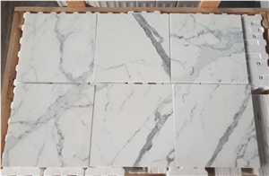 Statuario Statuary Tiles White Marble Carrara