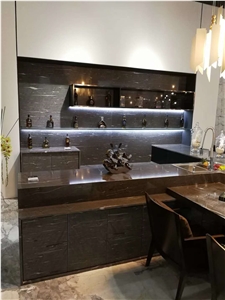Beauty Musk Quartzite Kitchen Counteetops,Islands Top