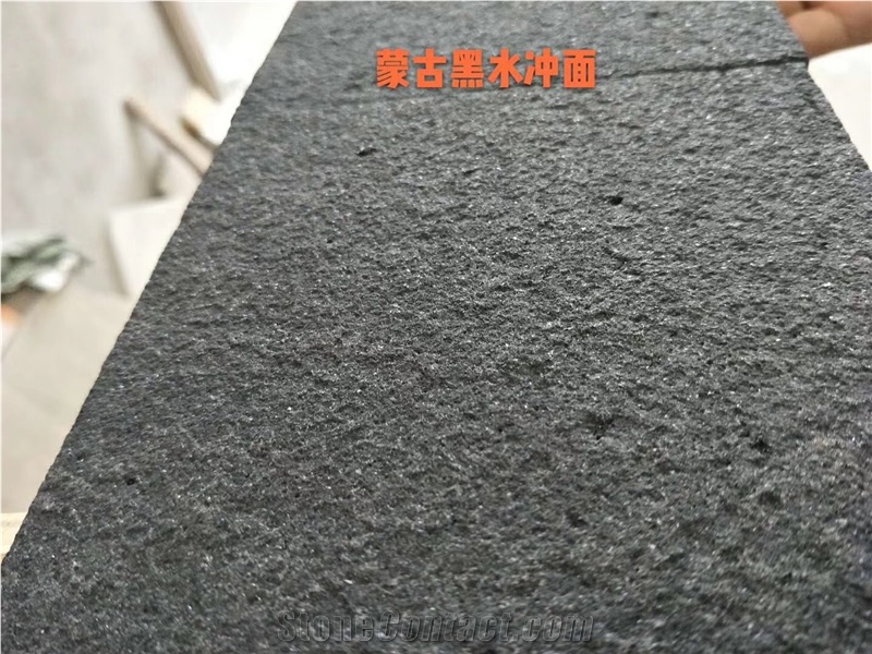 New Stone China King Pure Black Granite Sample Tile