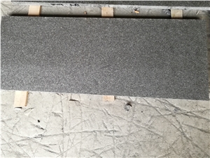 Brushed Balck Granite Flamed Tiles Exterior Pavers