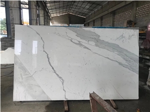 Calacatta Oro Marble Natural Stone Honeycomb Panel