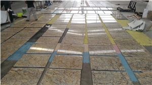 Giallo Crystal Granite Stone Honeycomb Panel