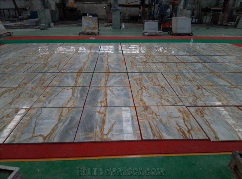 Giallo Siena Nuvolato Etrusco Golden Marble Tiles