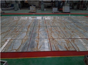 Giallo Siena Nuvolato Etrusco Golden Marble Tiles