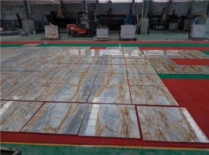 Giallo Siena Nuvolato Etrusco Golden Marble Tiles