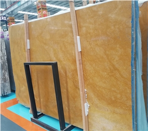 Golden Cassia Marble Slab Interior Wall Floor Tile