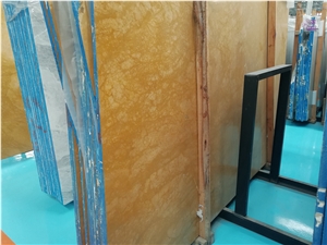 Henan Yellow Marble Quarry Seattle Gold Block Slab