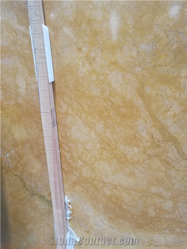 Henan Yellow Marble Quarry Seattle Gold Block Slab