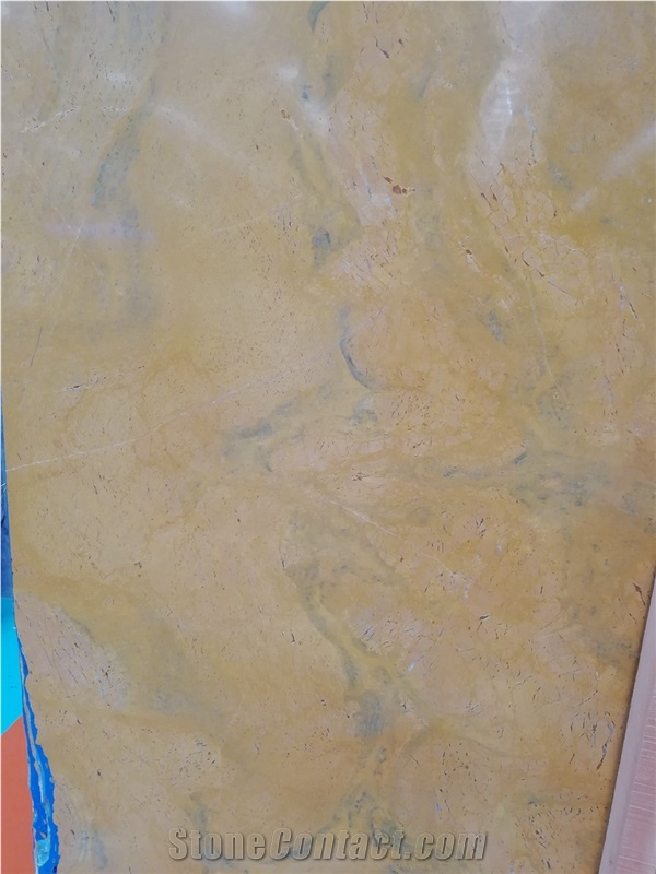 Henan Yellow Marble Quarry Seattle Gold Block Slab