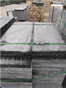 Mountain Grey Stone Flamed Granite Free Length