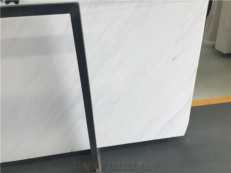 Thassos White Marble Slabs Flooring Wall Tiles