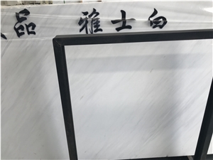 Thassos White Marble Slabs Flooring Wall Tiles
