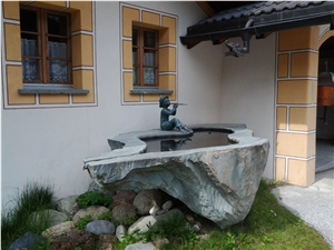 Vals Gneiss- Valser Gneiss Water Feature