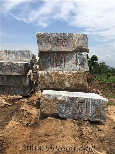 Kporoko Brown Stone Blocks, Kporoko Brown Granite Blocks
