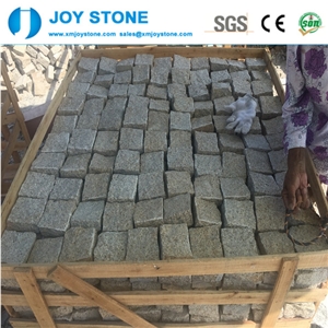 Chinese Yellow Split Granite G682 Cubes Pavings