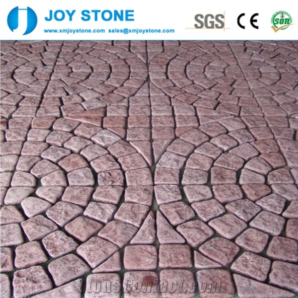 Dayang Red Porphyry Granite Flamed Garden Paver