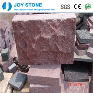 Dayang Red Porphyry Granite Flamed Garden Paver