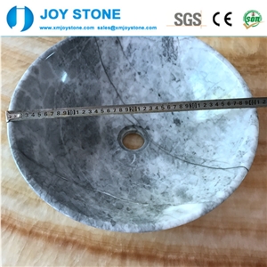 Exquisite Bathroom Wash Basin Grey Marble