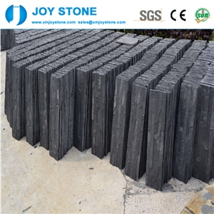 Good Hubei Black Slate Natural Cultured Art Stone
