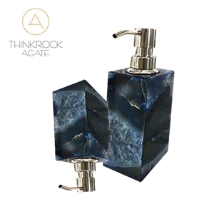 Agate Blue Hand Sanitizer Bottle for Hand Soap