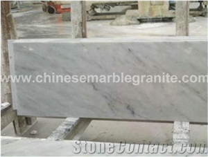 Carrara White Marble Aluminum Honeycomb-Back Panel
