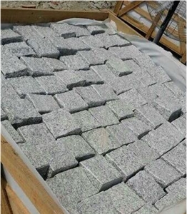 G603 Cobble Stone Natural Spilt Paving Cube Stone
