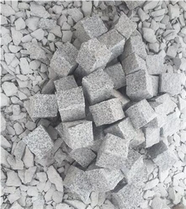 G603 Cobble Stone Natural Spilt Paving Cube Stone