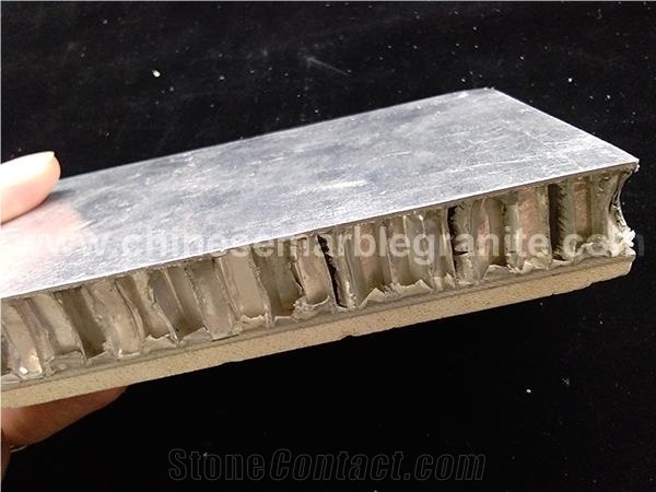 Light Beige Sandstone Aluminum Honeycomb Big Panel