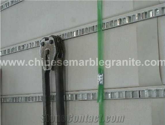 Lightweight Moca Cream Limestone Honeycomb Panels