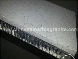 Lightweight White Quartzite Honeycomb-Backed Panel Lightweight White Quartzite Honeycomb-Backed Panel