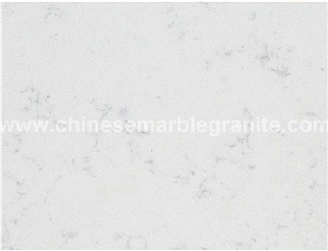 Pinpoinl Snow Marble Veins White Quartz Tiles