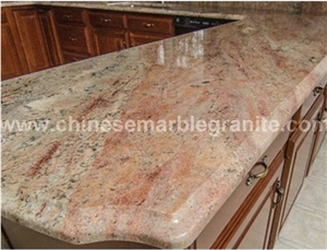 Samba Red, Juparana Bordeaux Red Granite Countertops