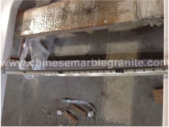 Snowflake Marble Veins White Quartz Countertops
