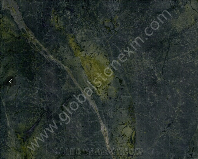 Hot Selling Peacock Green Marble Slabs Tiles