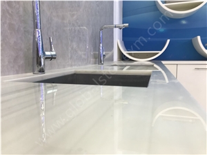 Light Grey Timber Nano Crystal Stone Countertops Light Grey Timber Nano Crystal Stone Countertops